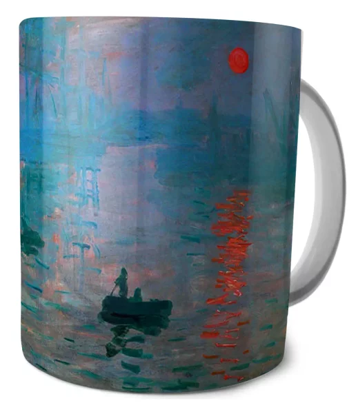Kubek Impresja, wschód słońca Claude Monet