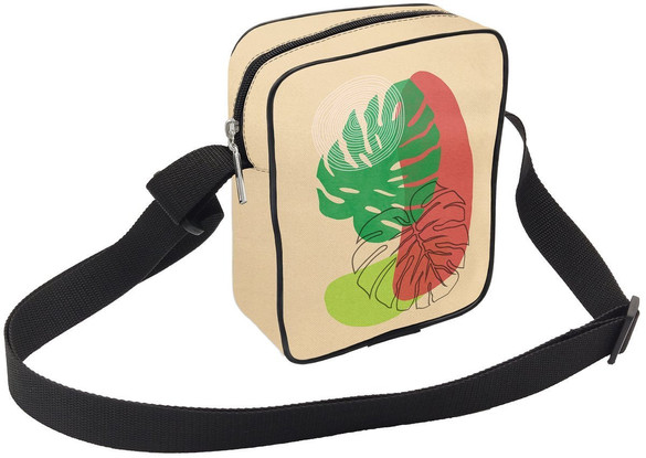 Torba Listonoszka Liście 04 Dodaj Napis!