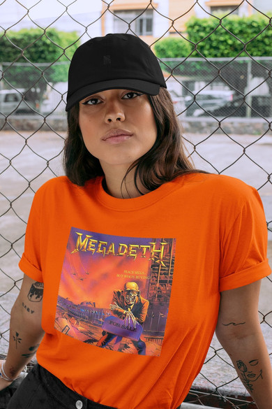 Koszulka z naszywką Megadeth Peace sells