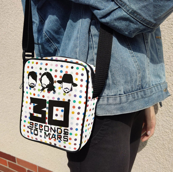 Torba Listonoszka 30 SECONDS TO MARS Dodaj Napis!