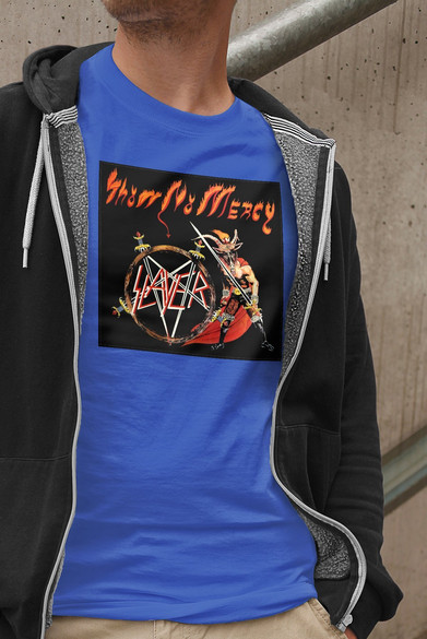 Koszulka z naszywką Slayer Show no mercy