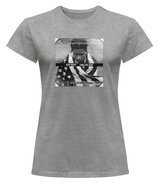Bluzka damska z naszywką Asap Rocky Long.Live.