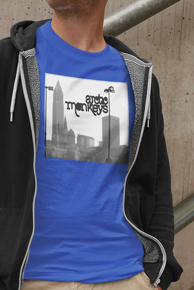 Koszulka z naszywką Arctic Monkeys 02