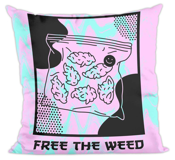 Poduszka Free the weed