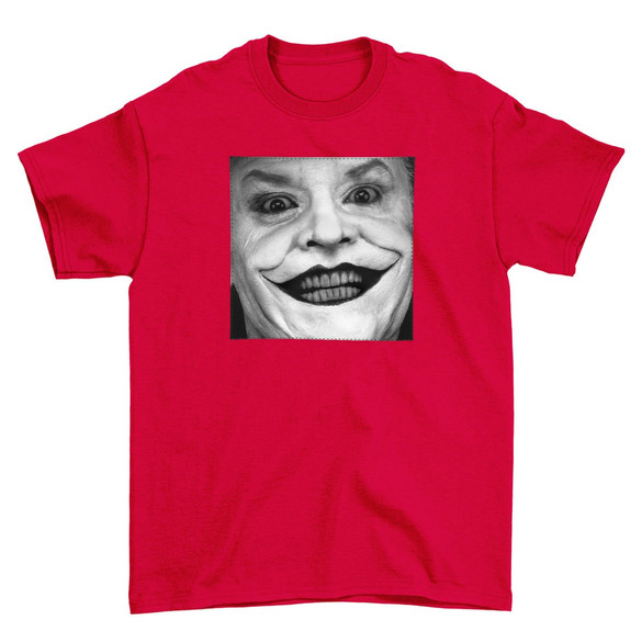 Koszulka z naszywką Joker Jack Nicholson 01