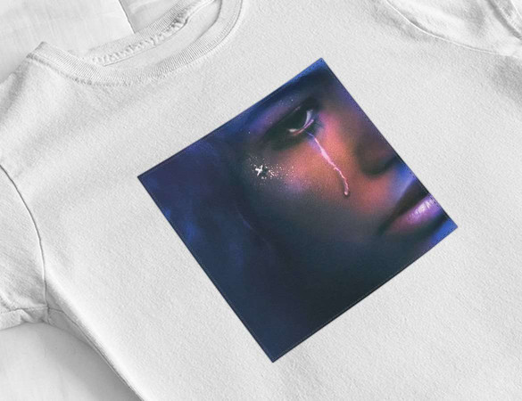 Bluzka damska z naszywką Euphoria Poster