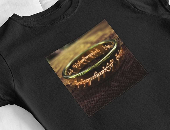 Bluzka damska z naszywką Lord of the Rings –Ring