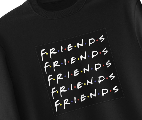 Bluza z naszywką Friends logo