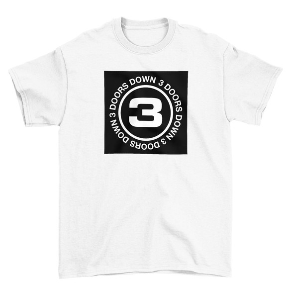 Koszulka z naszywką   3 Doors Down