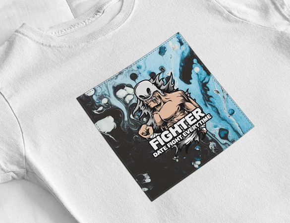 Bluzka damska z naszywką FIGHTER