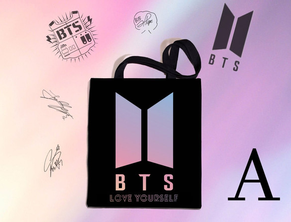 Torba na ramię BTS k-pop FULLPRINT z Polski WZORY