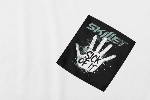 Koszulka z kieszonką SKILLET Sick Of It