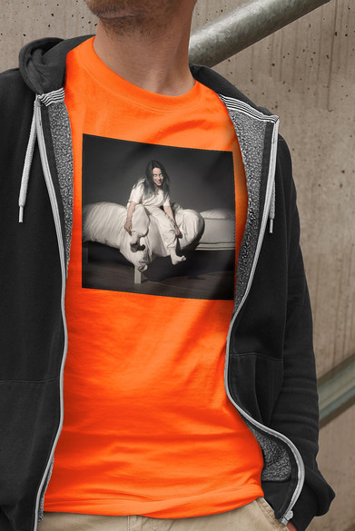 Koszulka z naszywką Billie Eilish 01