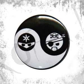 Przypinka Ying Jang Ninja