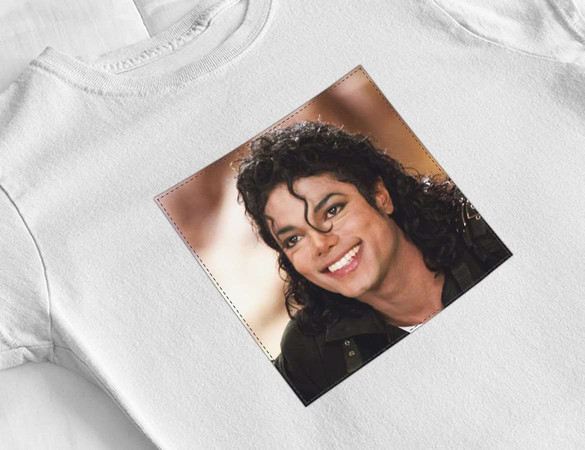 Bluzka damska z naszywką Michael Jackson 02