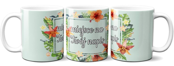 Kubek na Walentynki DODAJ NAPIS!