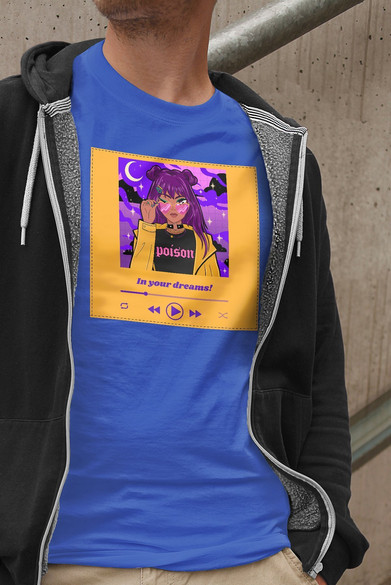 Koszulka z naszywką In your dreams