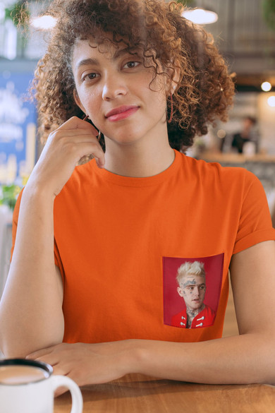 Koszulka z kieszonką LIL PEEP 2