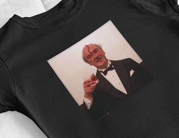 Bluzka damska z naszywką Lśnienie Kelner