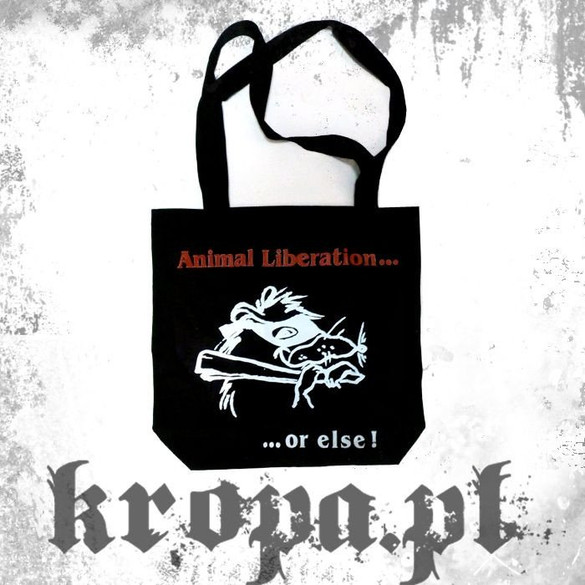 Torba na ramię ANIMAL LIBERATION OR ELSE!