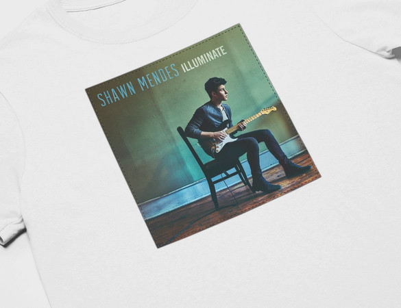 Koszulka z naszywką Shawn Mendes 06
