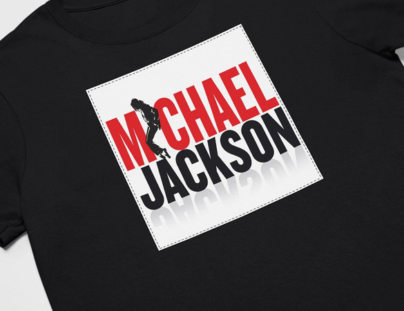 Koszulka z naszywką Michael Jackson 03