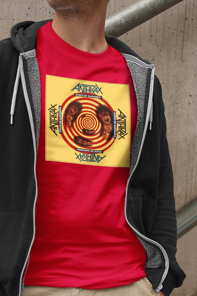 Koszulka z naszywką Anthrax State of...
