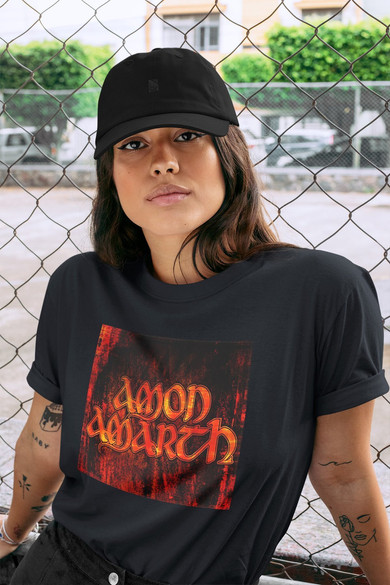 Koszulka z naszywką Amon Amarth logo