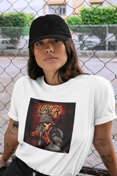 Koszulka z naszywką Slayer Demon