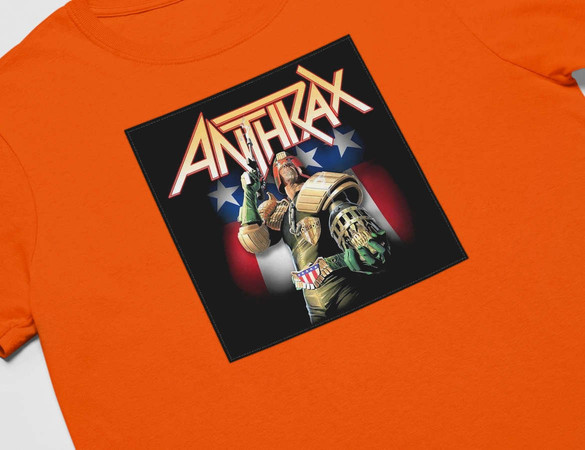 Koszulka z naszywką Anthrax 