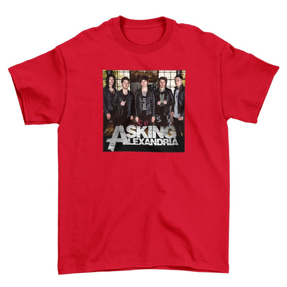 Koszulka z naszywką Asking Alexandria 1