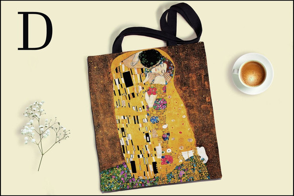 Torba na ramię ARTYŚCI OBRAZY SZTUKA Dużo Wzorów!!