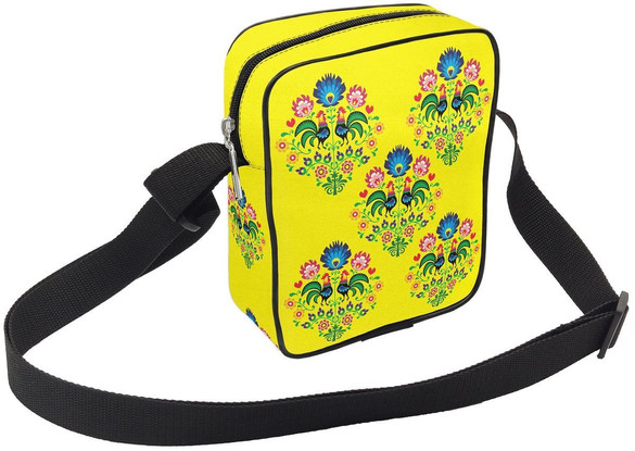 Torba Listonoszka Wzory Łowickie 03 Dodaj Napis!