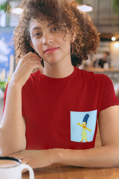 Koszulka z kieszonką MARGE SIMPSON