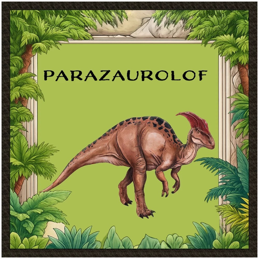 Naszywka Dinozaury Parazaurolof – dodaj imię