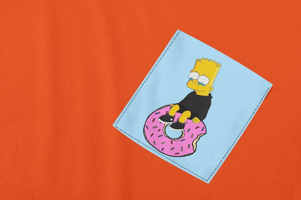Koszulka z kieszonką BART SIMPSON