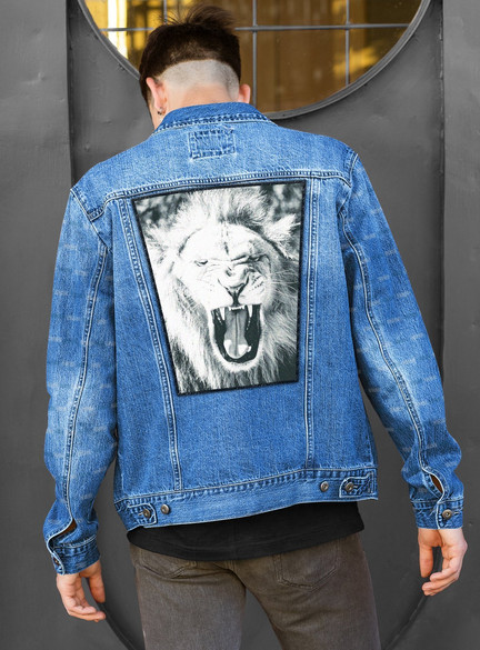 Naszywka ekran z własnym nadrukiem