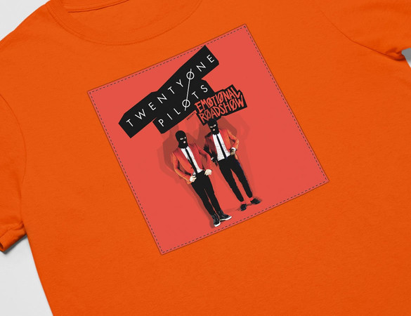 Koszulka z naszywką Twenty One Pilots 04