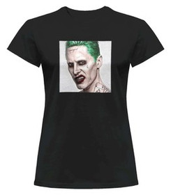 Bluzka damska z naszywką Joker Jared Leto