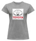 Bluzka damska z naszywką Toyota logo white