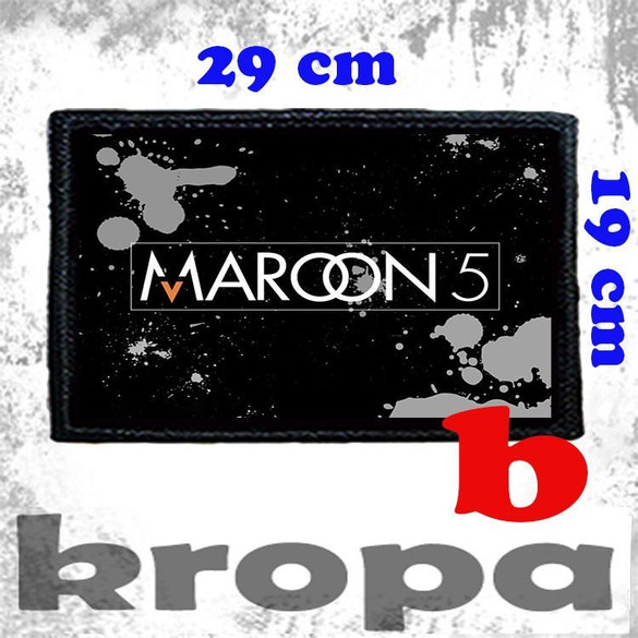 Naszywka duża na ubranie MAROON 5