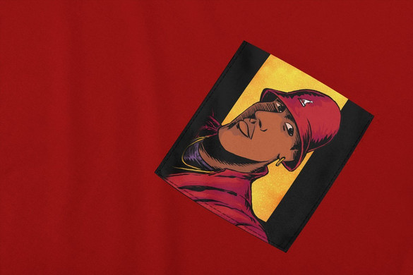 Koszulka z kieszonką RAPER