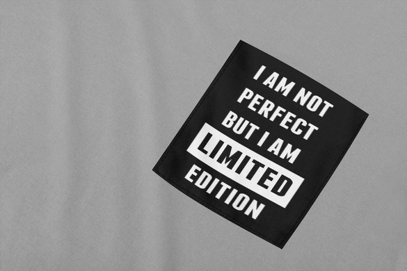 	Koszulka z kieszonką I'M NOT PERFECT BUT