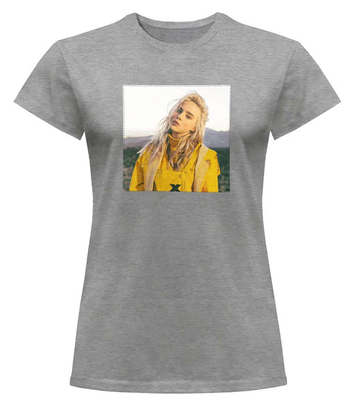 Bluzka damska z naszywką Billie Eilish 07