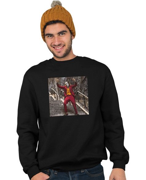 Bluza z naszywką Joker Dance 01