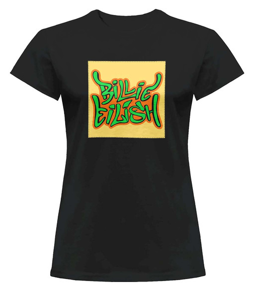 Bluzka damska z naszywką Billie Eilish 04