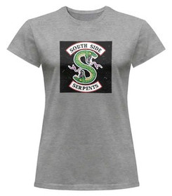 Bluzka damska z naszywką Riverdale Serpentes