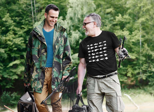 Koszulka RYBY RÓŻNE RODZAJE WĘDKARZ 2