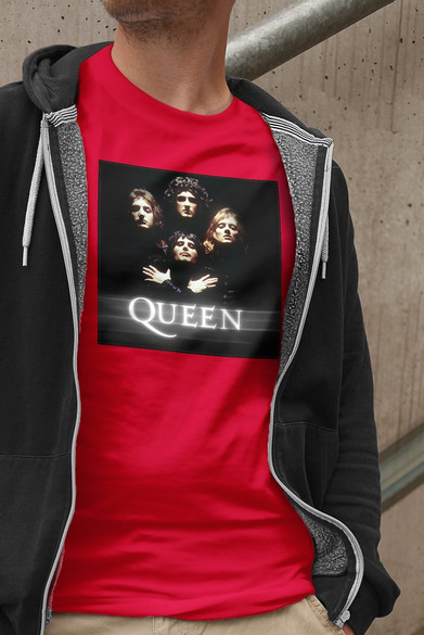 Koszulka z naszywką Queen Bohemian Rhapsody