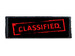 Naszywka CLASSIFIED